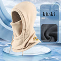 Winter Warm Hooded Hat Windproof Thickened Polar Fleece Ski Cycling Neck Cover Mask Men Women Thermal Outdoor Sports Head Cover