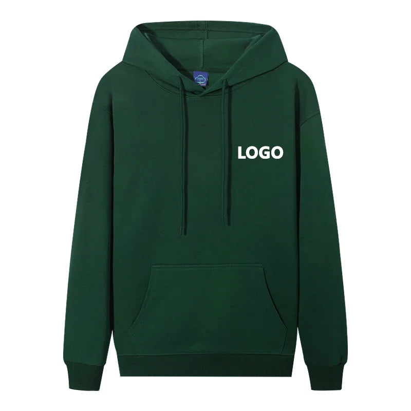 Customized 60% Cotton Hoodie Men Fashion Long Sleeve Sweatshirts Women Personality Printed Streetwear Hoody Pullovers Sudaderas