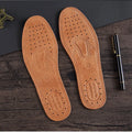 Cowhide Shoe Insole for Men Woman Breathable Deodorant Sports Casual leather Insoles for Feet Quality Flats Shoes Sole 1/3Pair