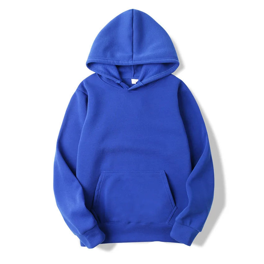 Autumn plush women's hoodie winter fashion hoodie women's casual pocket pullover sports hoodie