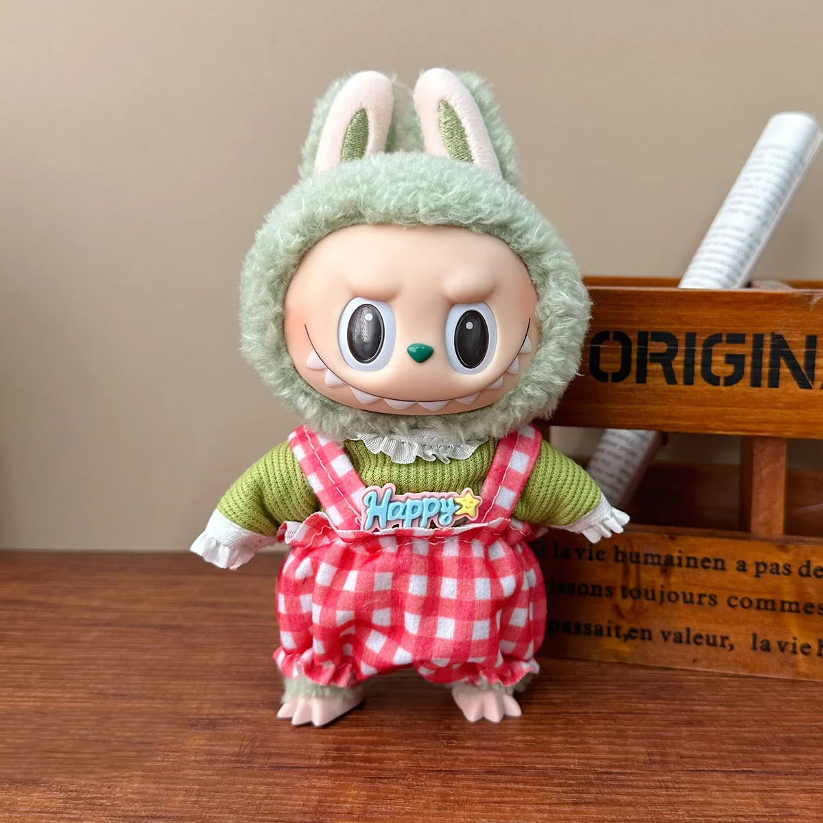 Cute Doll Clothes Outfit Accessories For Labubu V2 V1 Party Dress Set Little Devil Outfits Gifts