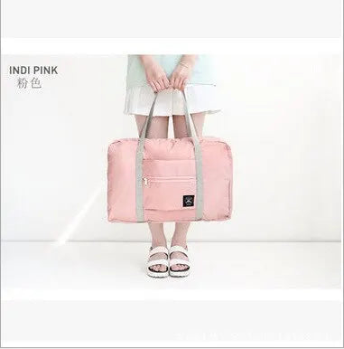 Travel Bag Folding Travel Storage Bag Travel Storage Bags Boarding Luggage Clothes Handbags Picnic Move House Large Handbag