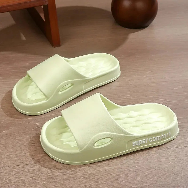 High Quality Couple Slippers Ligtweight EVA Indoor Home Sandals  Shoes Men Slippers Outdoor Students Women Comfortable Slides