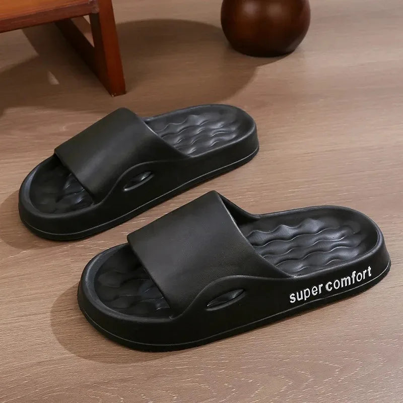 High Quality Couple Slippers Ligtweight EVA Indoor Home Sandals  Shoes Men Slippers Outdoor Students Women Comfortable Slides