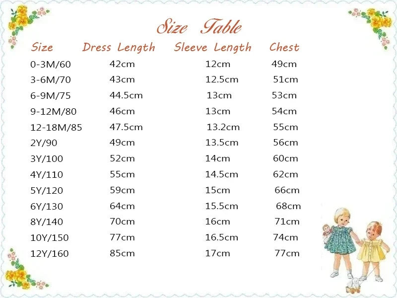 Baby Girl Summer Cartoon Carousel Embroidery Printed Turkish Vintage Princess  Dress for Birthday Party Eid Photography B87