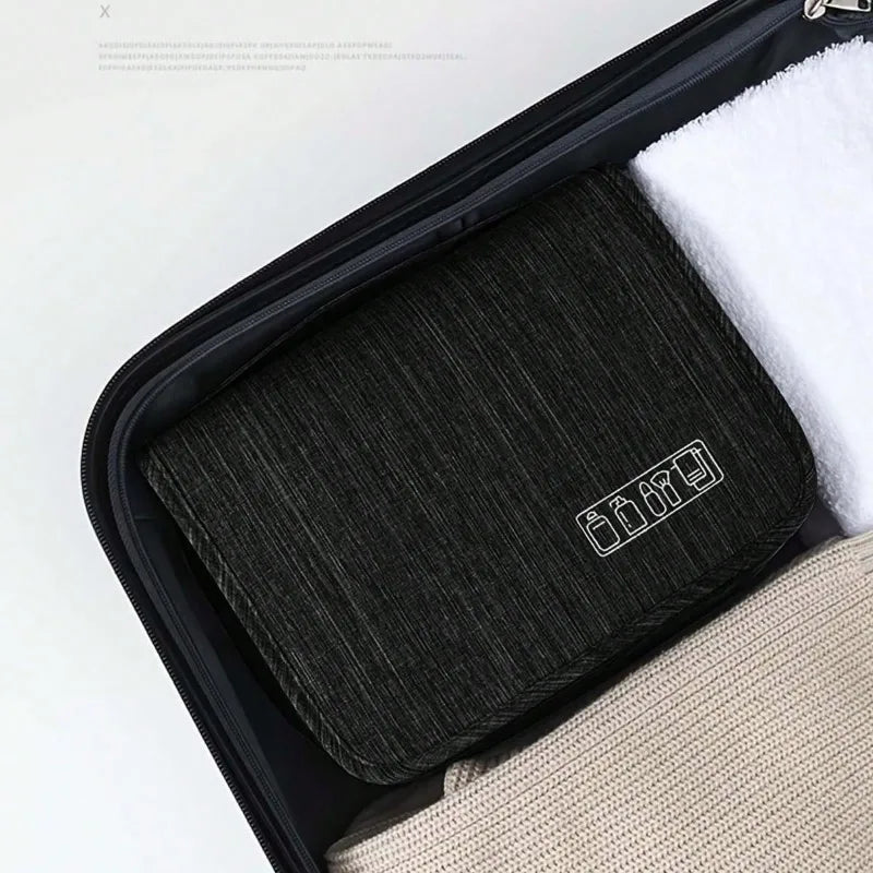 Oxford Fabric Men Business Portable Storage Bag Toiletries Organizer Women Cosmetic Bag Waterproof Hanging Travel Wash Pouch
