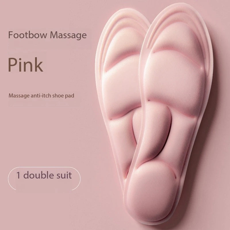 5D Massage Memory Foam Insoles For Shoes Sole Breathable Cushion Sport Running Insoles For Feet Orthopedic Insoles