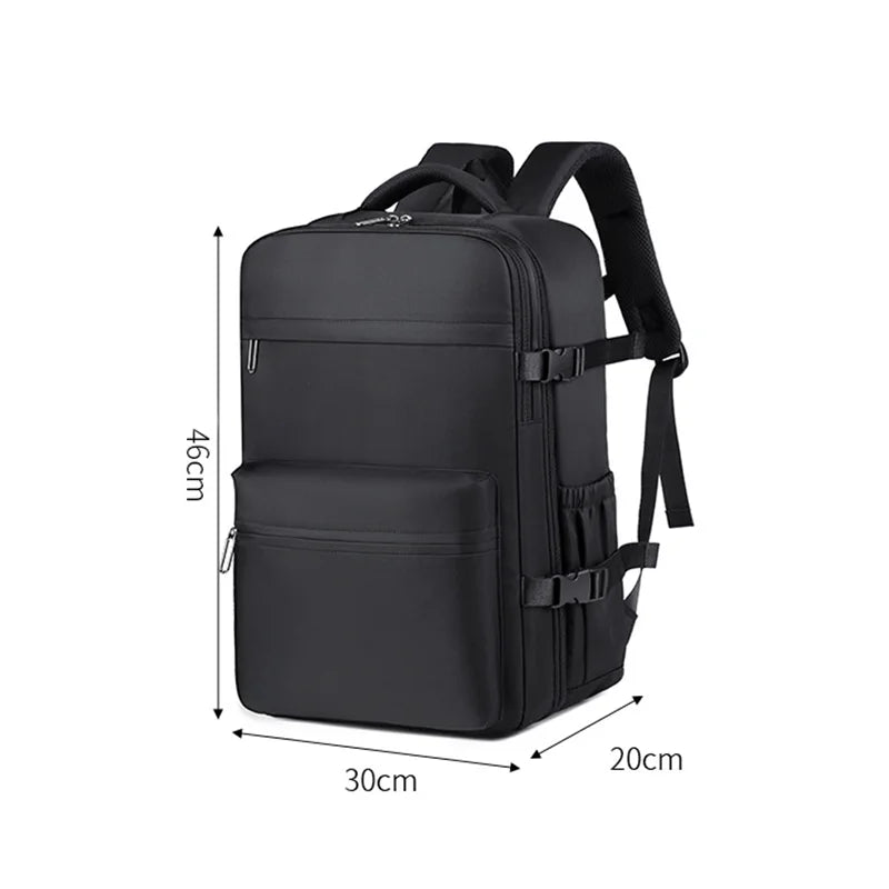 Women Men Backpack School Bag Vacuum Backpack Travel Bag for Men Large Capacity Backpack Business Laptop Backpack  Expandable