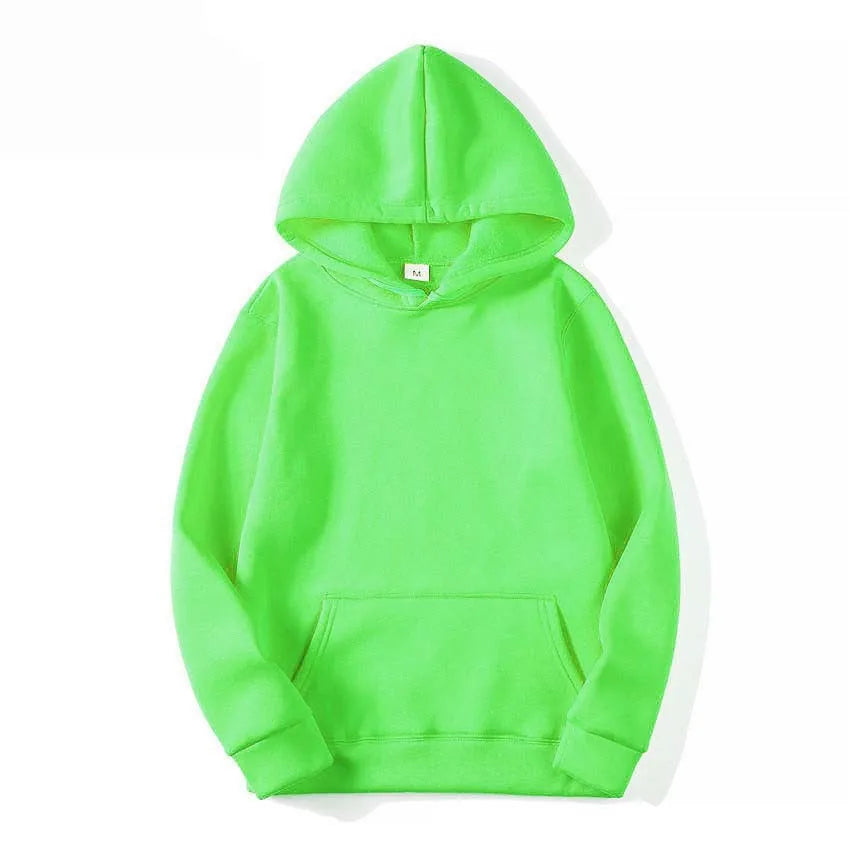 Autumn plush women's hoodie winter fashion hoodie women's casual pocket pullover sports hoodie