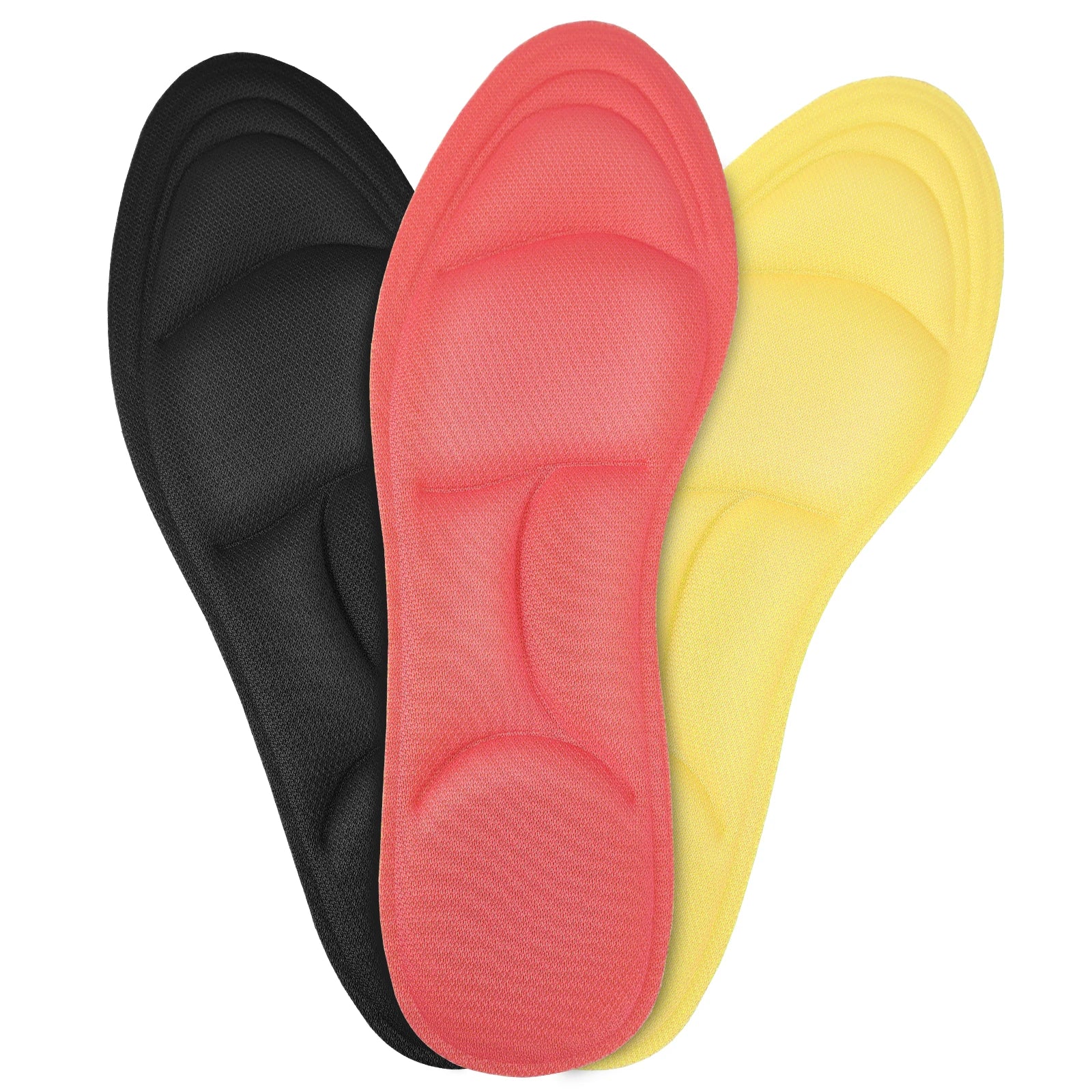 5D Shoe Insoles Adjustable Wear-Resistant Insoles Women Men Breathable Running Sports Insoles Memory Foam Soft Insoles