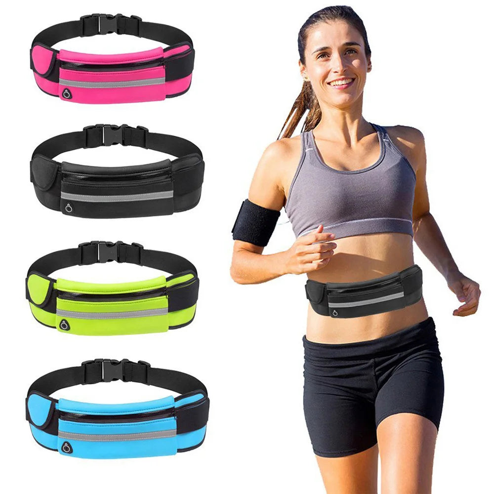 1pc Running Bag Women Waist bag Belt bag Men Sports Fanny Pack Mobile Phone Bag Gym Running Cell Phone Jogging Run Cycling Bag