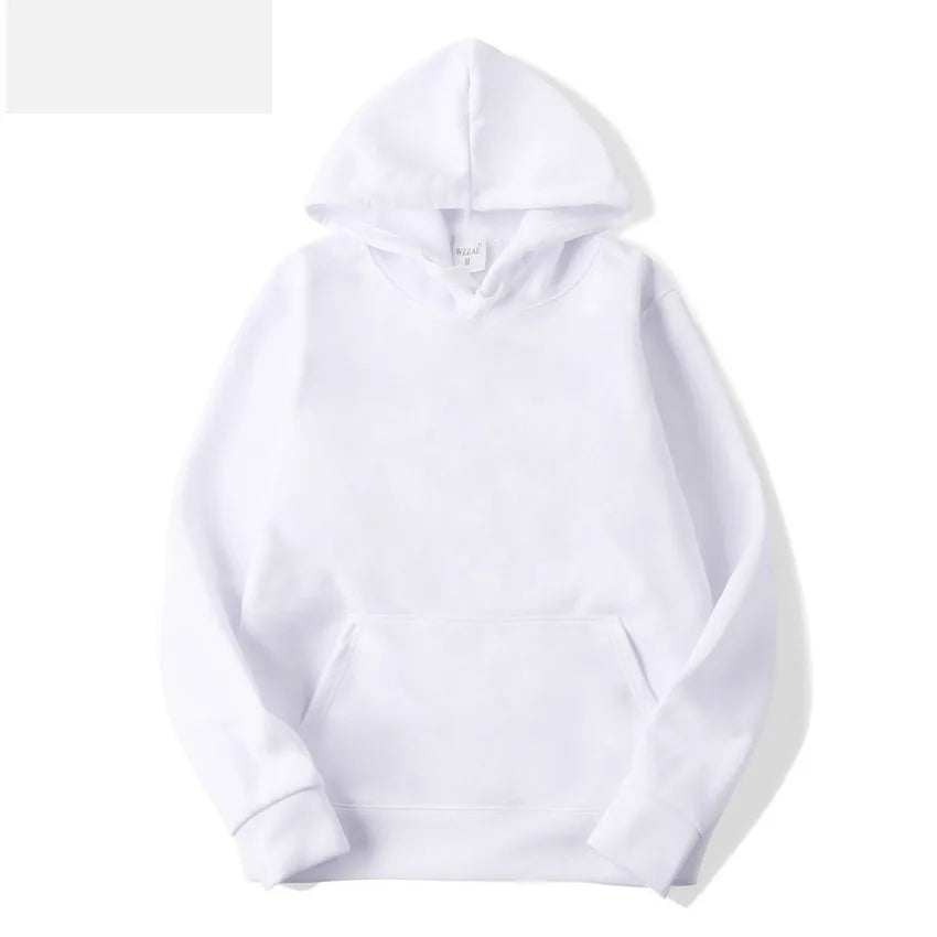 Autumn plush women's hoodie winter fashion hoodie women's casual pocket pullover sports hoodie