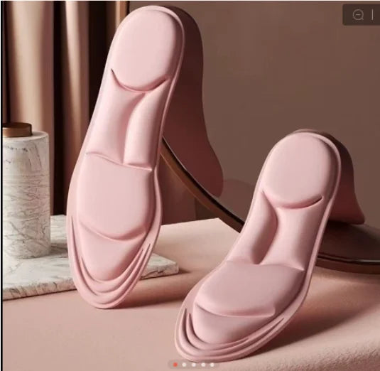 2 Pairs Memory Foam Orthopedic Insoles for Shoes Antibacterial Deodorization Sweat Absorption Insert Sport Shoes Running Pads