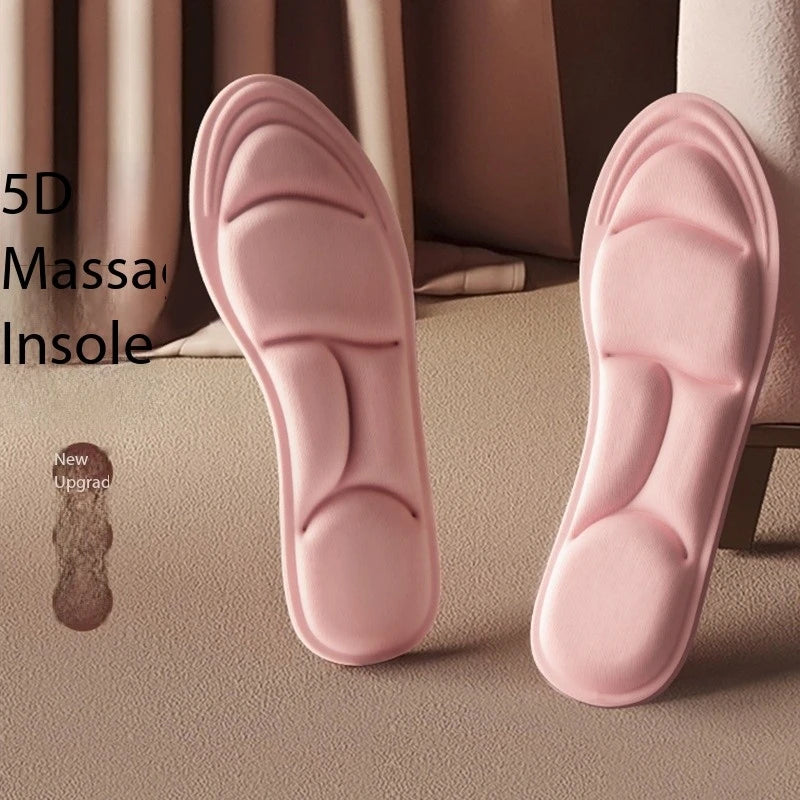 5D Massage Memory Foam Insoles For Shoes Sole Breathable Cushion Sport Running Insoles For Feet Orthopedic Insoles