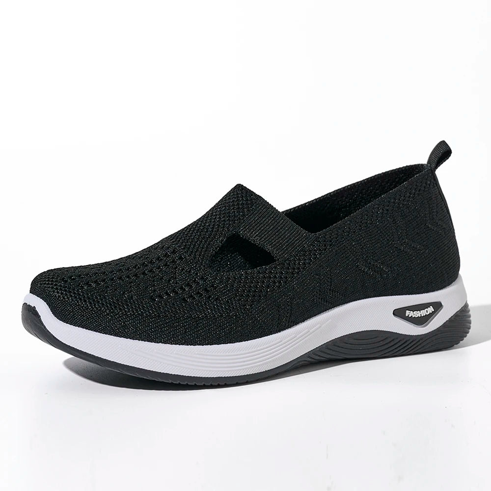 Women's Shoes 2025 Summer Casual Sneakers Breathable Mesh Chunky Sole Affordable Free Shipping