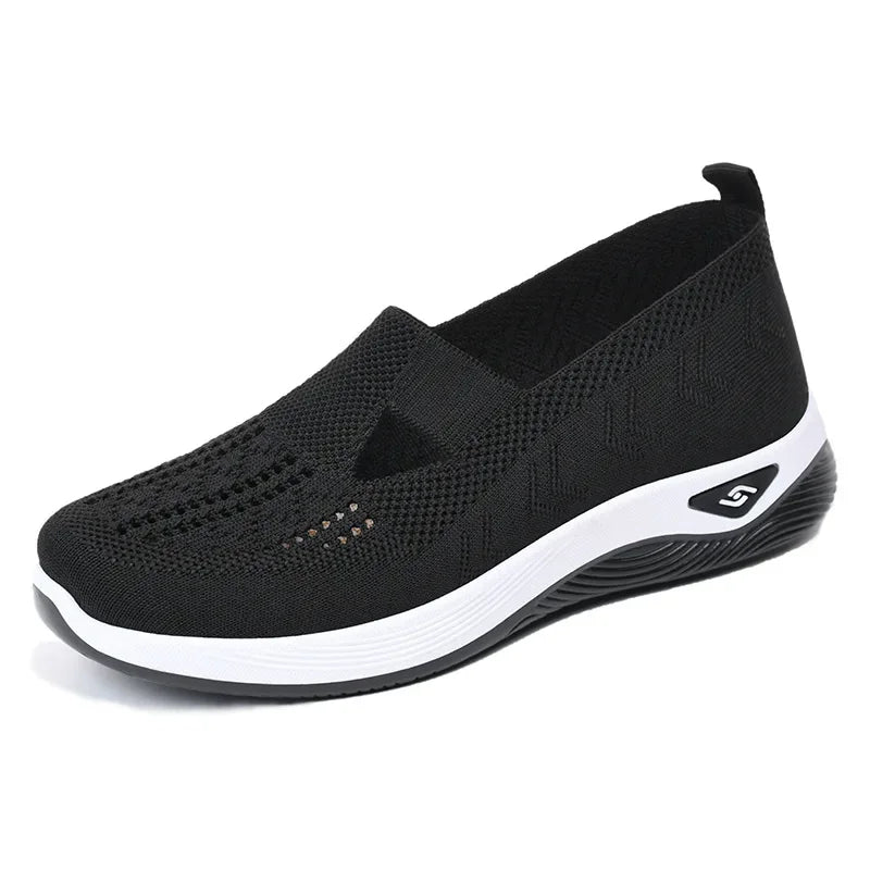 Women's Shoes 2025 Summer Casual Sneakers Breathable Mesh Chunky Sole Affordable Free Shipping