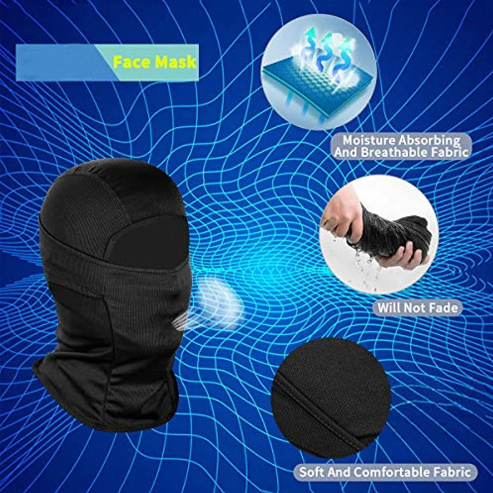 Balaclava Face Mask Ski Mask for Men Women Full Face Mask Hood Snow Motorcycle Running Cold Weather