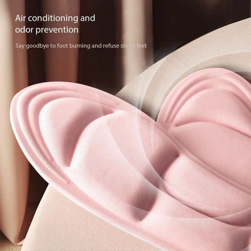 5D Massage Memory Foam Insoles For Shoes Sole Breathable Cushion Sport Running Insoles For Feet Orthopedic Insoles