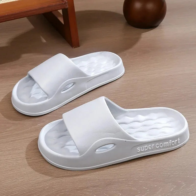 High Quality Couple Slippers Ligtweight EVA Indoor Home Sandals  Shoes Men Slippers Outdoor Students Women Comfortable Slides