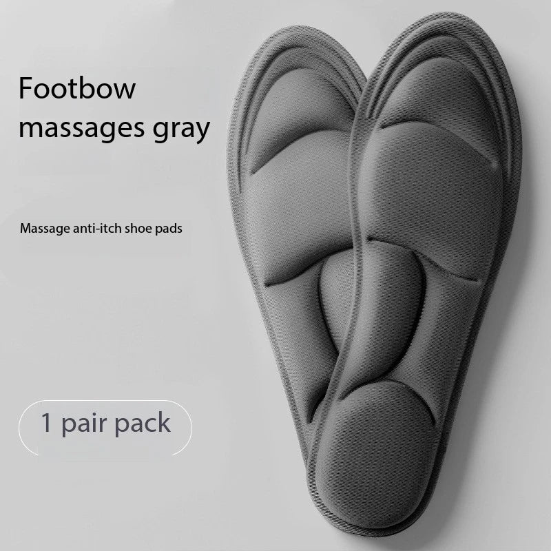5D Massage Memory Foam Insoles For Shoes Sole Breathable Cushion Sport Running Insoles For Feet Orthopedic Insoles