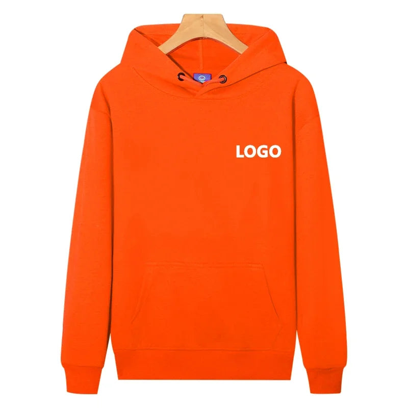 Customized 60% Cotton Hoodie Men Fashion Long Sleeve Sweatshirts Women Personality Printed Streetwear Hoody Pullovers Sudaderas